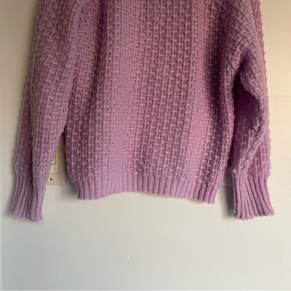 FRNCH Paris Norhen Super Soft Lavender Purple Sweater - Size Medium - Picture 9 of 14